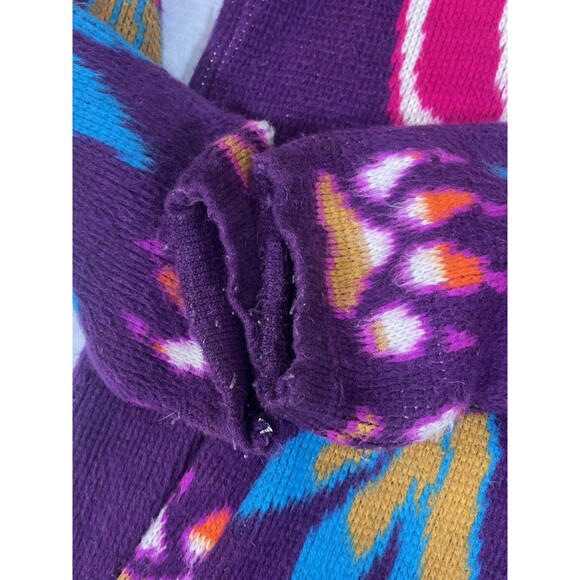 Yari Artesanias Full Zip Wool Sweater Men Size Large Native Southwestern Tribal - Picture 9 of 16